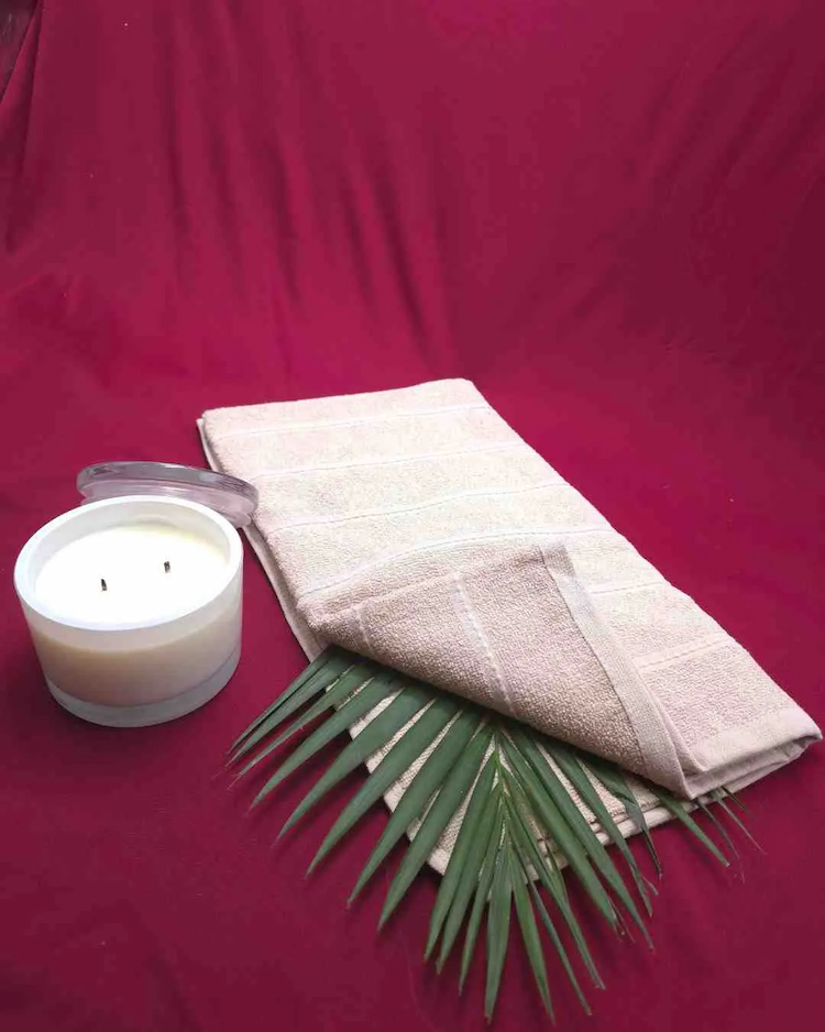 BreezeDry Quick Drying Travel Towel (Beige)
